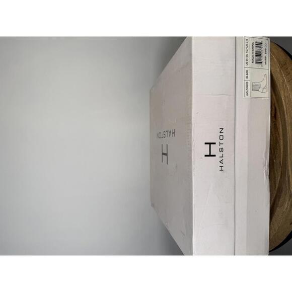 NWB H Halston Women's Charlotte Ankle Boots Black US Size 9 - Picture 11 of 11